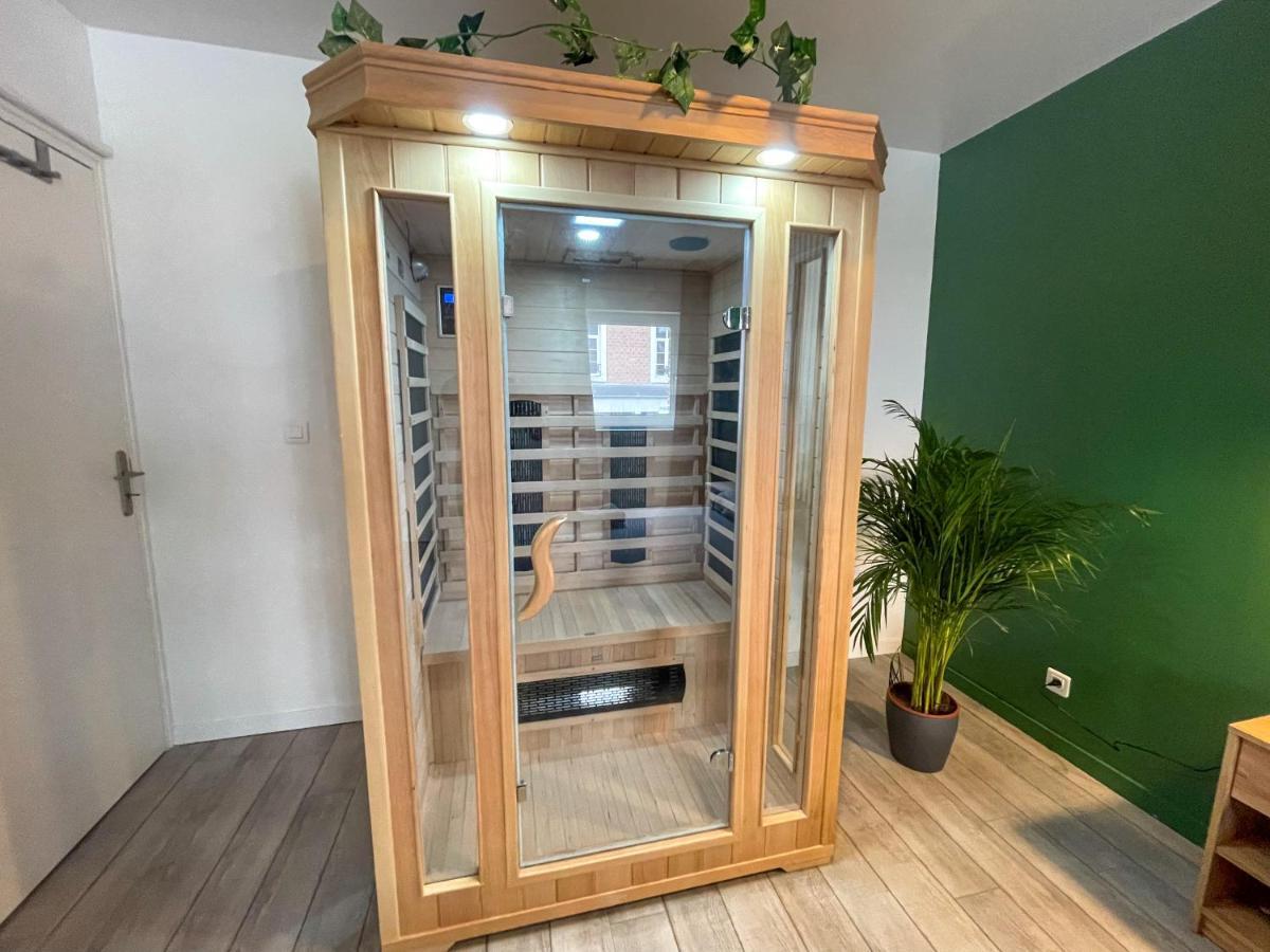 Superbe Appartement-Sauna-Cinema-Parking-Gare Amiens Eksteriør billede