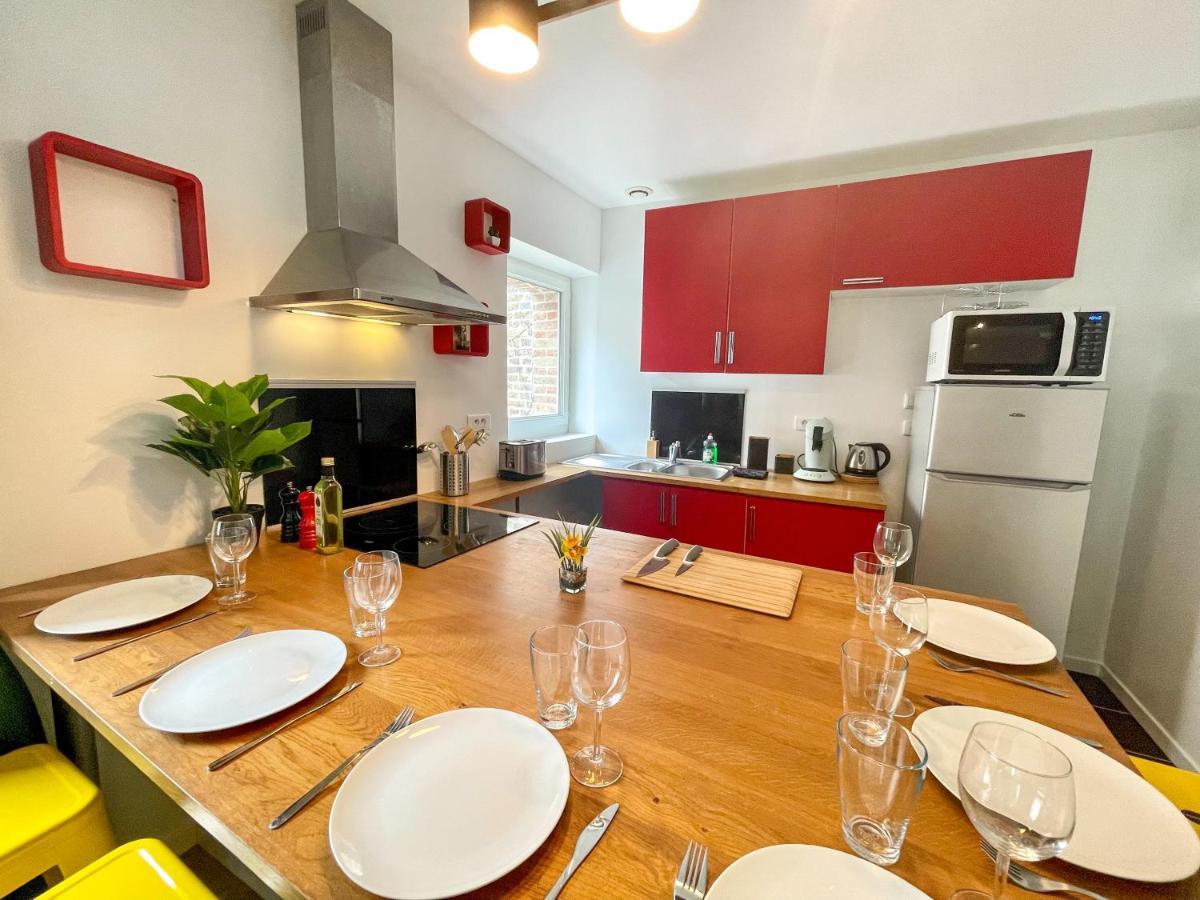 Superbe Appartement-Sauna-Cinema-Parking-Gare Amiens Eksteriør billede