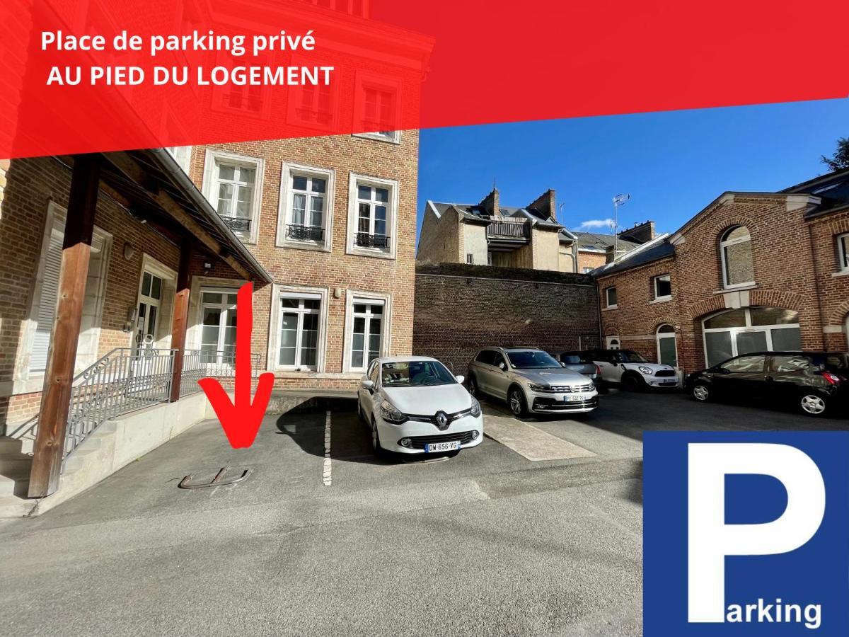 Superbe Appartement-Sauna-Cinema-Parking-Gare Amiens Eksteriør billede